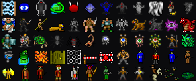 ICE sprites from Decker