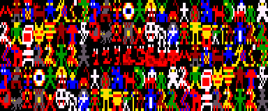 Monster sprites from the Amiga Larn tileset