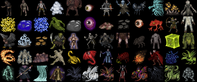 Umoria monsters