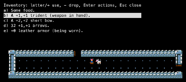 Inventory with a cursor