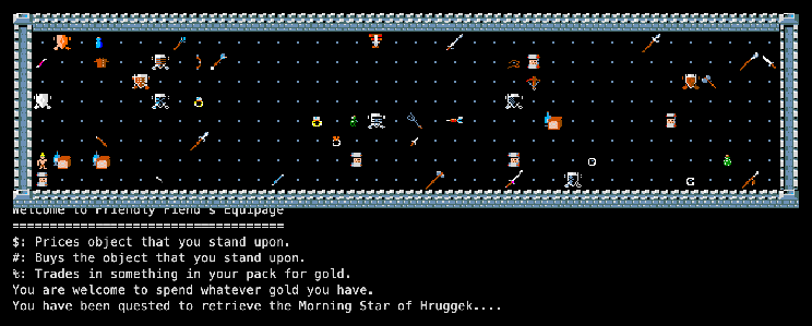 The starting trading post